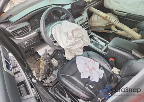 2021 Ford Explorer Xlt z USA, uszkodzony, nr VIN 1FMSK8DH6MGA14690